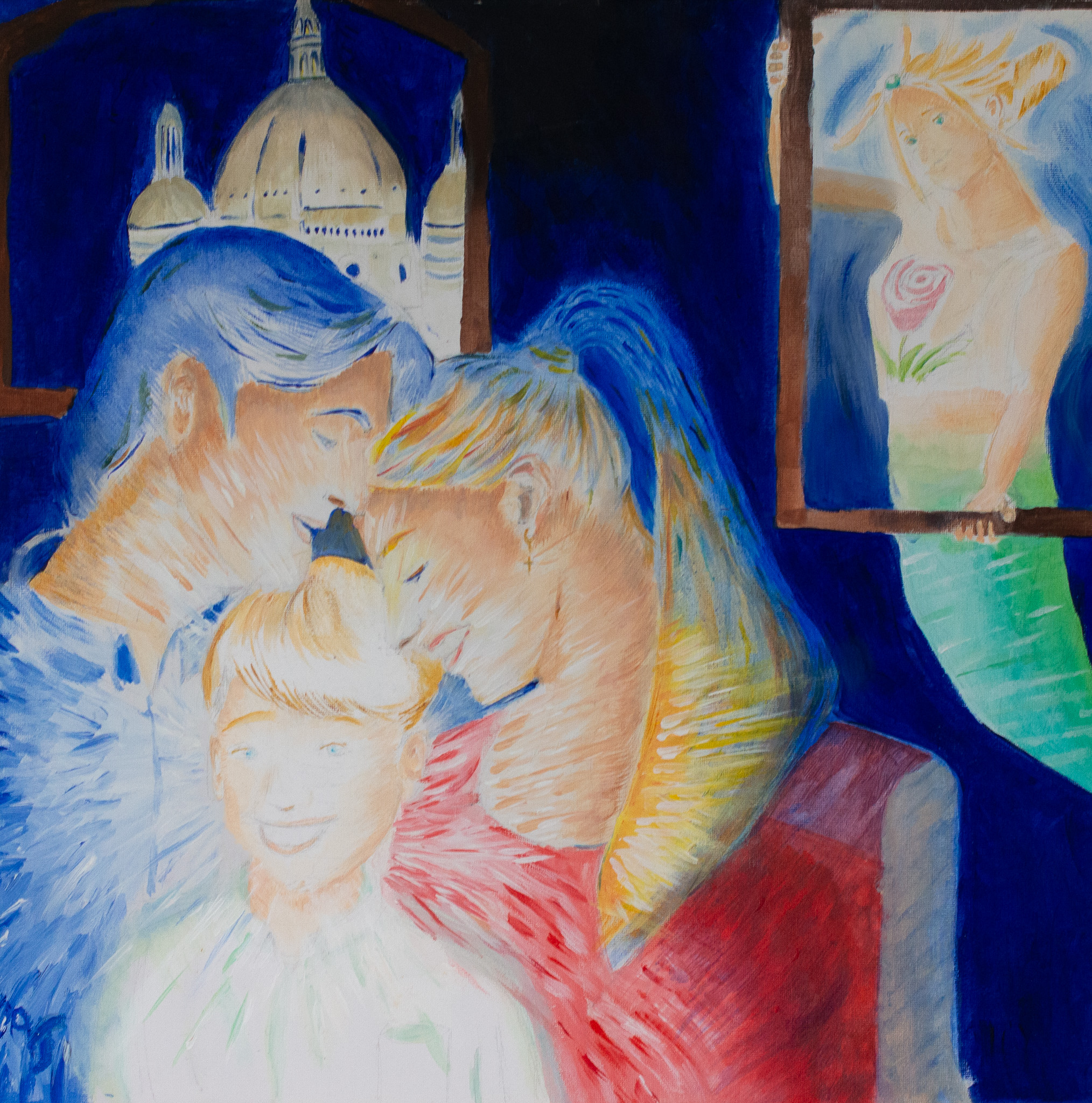Peinture acrylique figurative — Aurel J