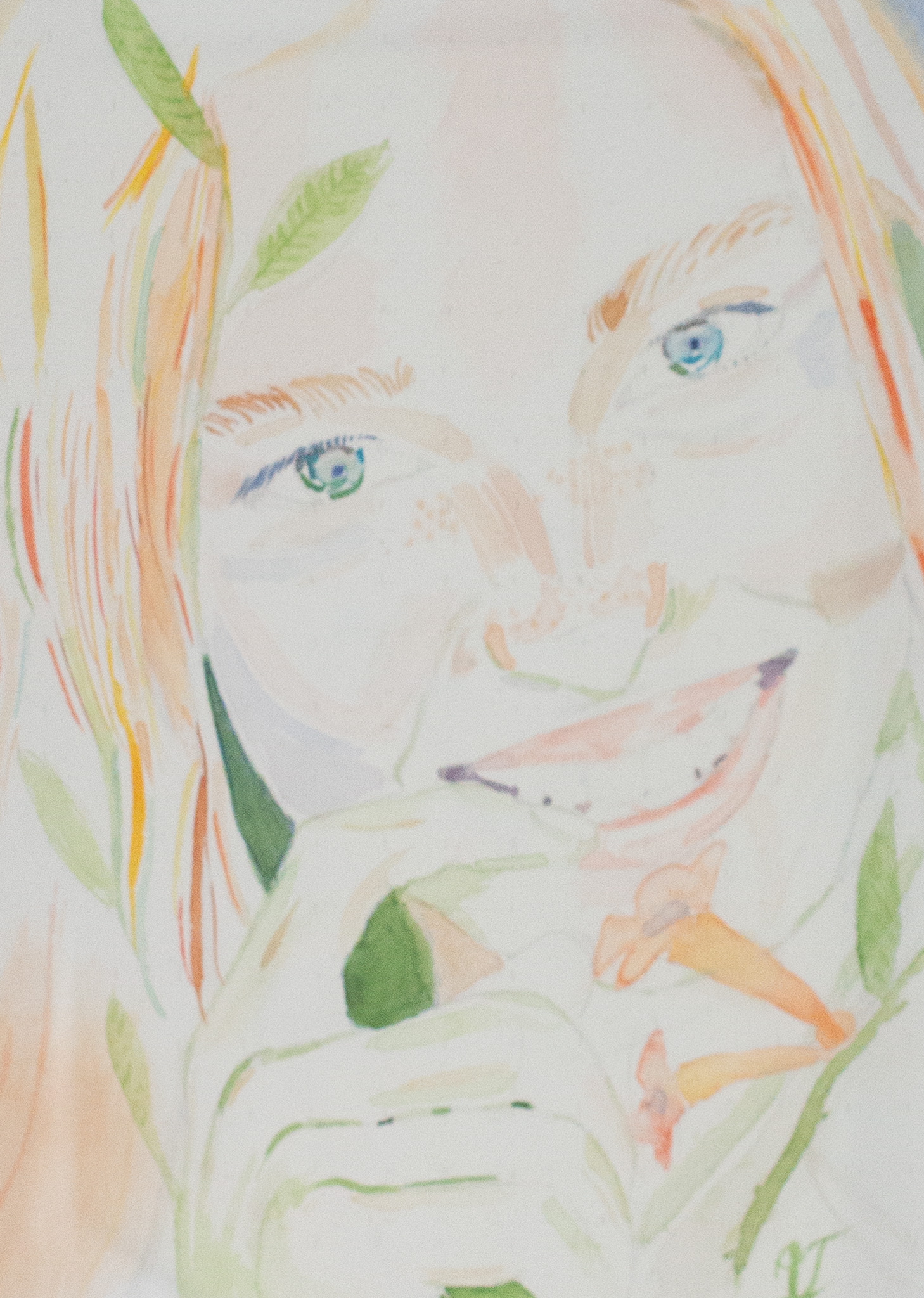 Portrait aquarelle — Aurel J