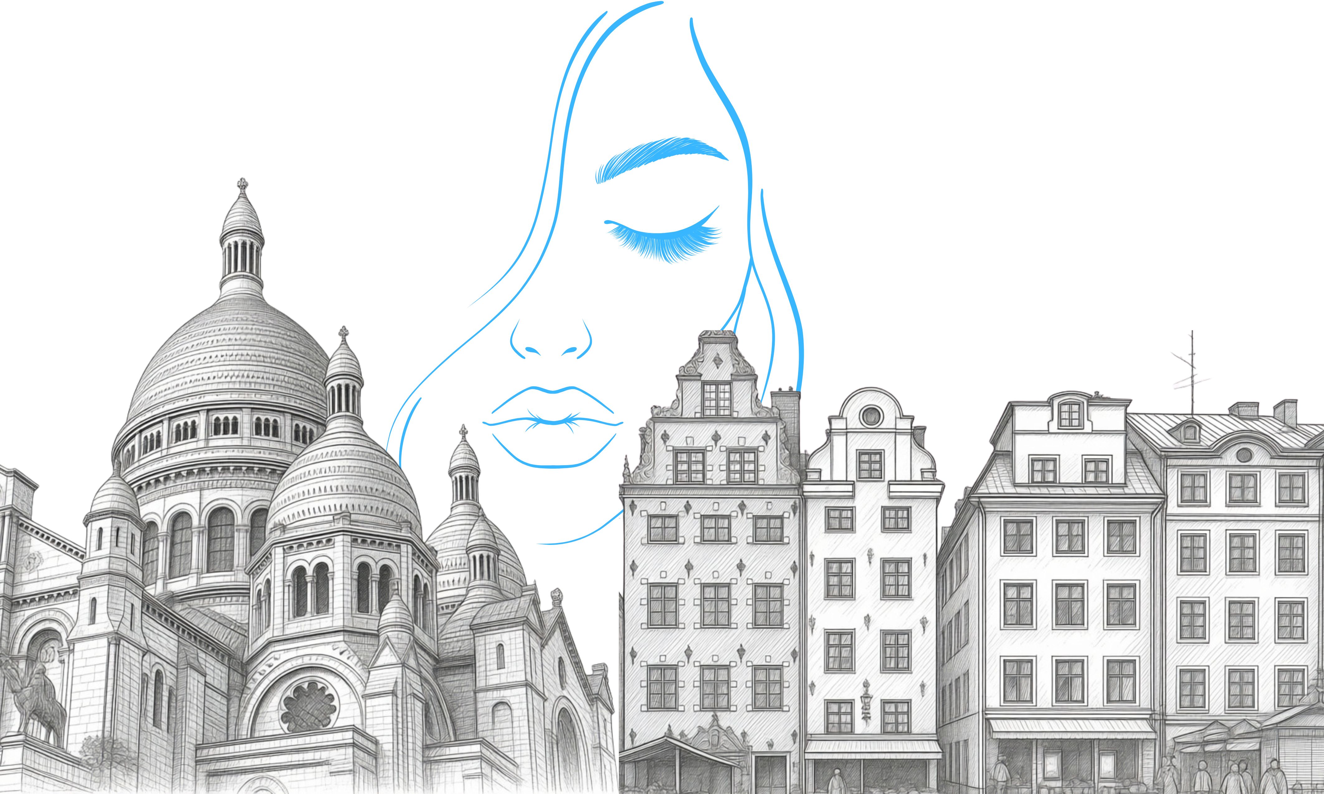Montmartre et Stockholm, reliés par un visage